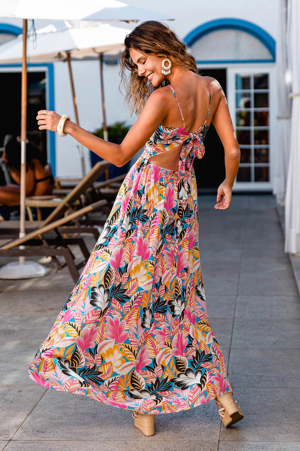 Adrenaline Tropical Maxi Dress
