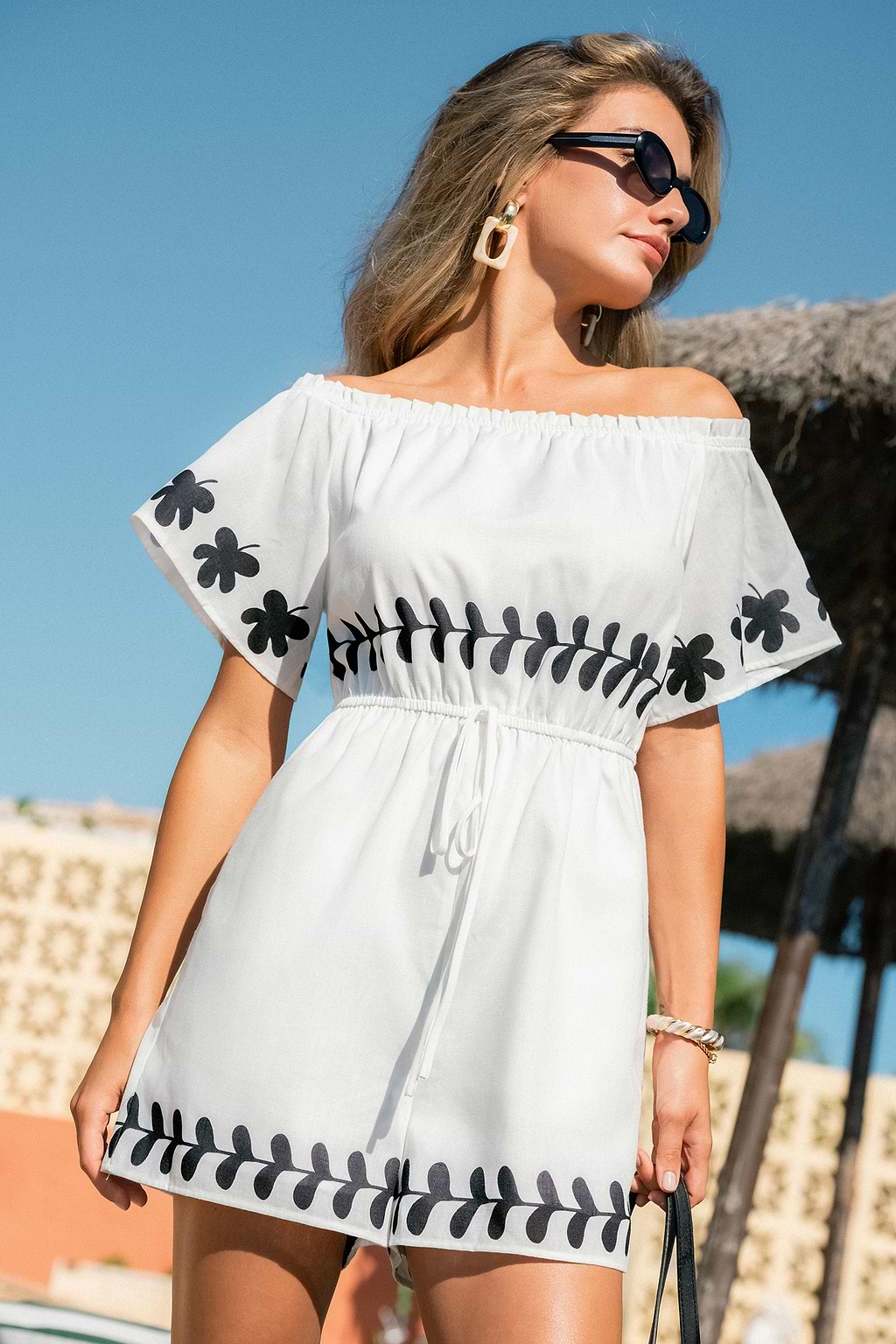 Sweetest Thing White Romper