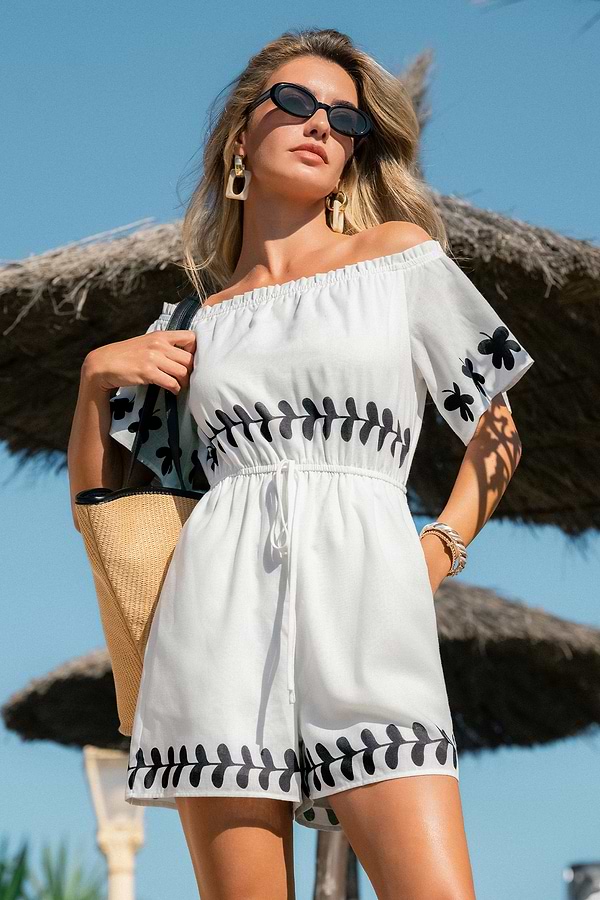romper beach dress Swim Romper| Sweetest Thing White Romper - White