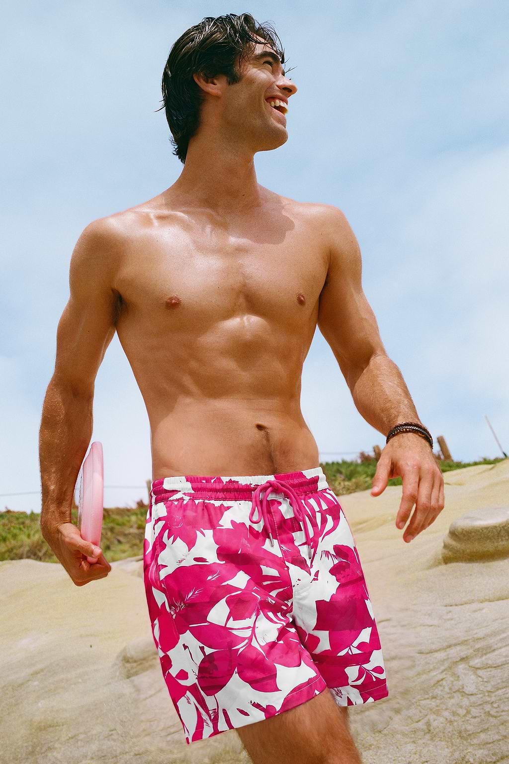 Pantaloncini da surf tropicali Westward Bound