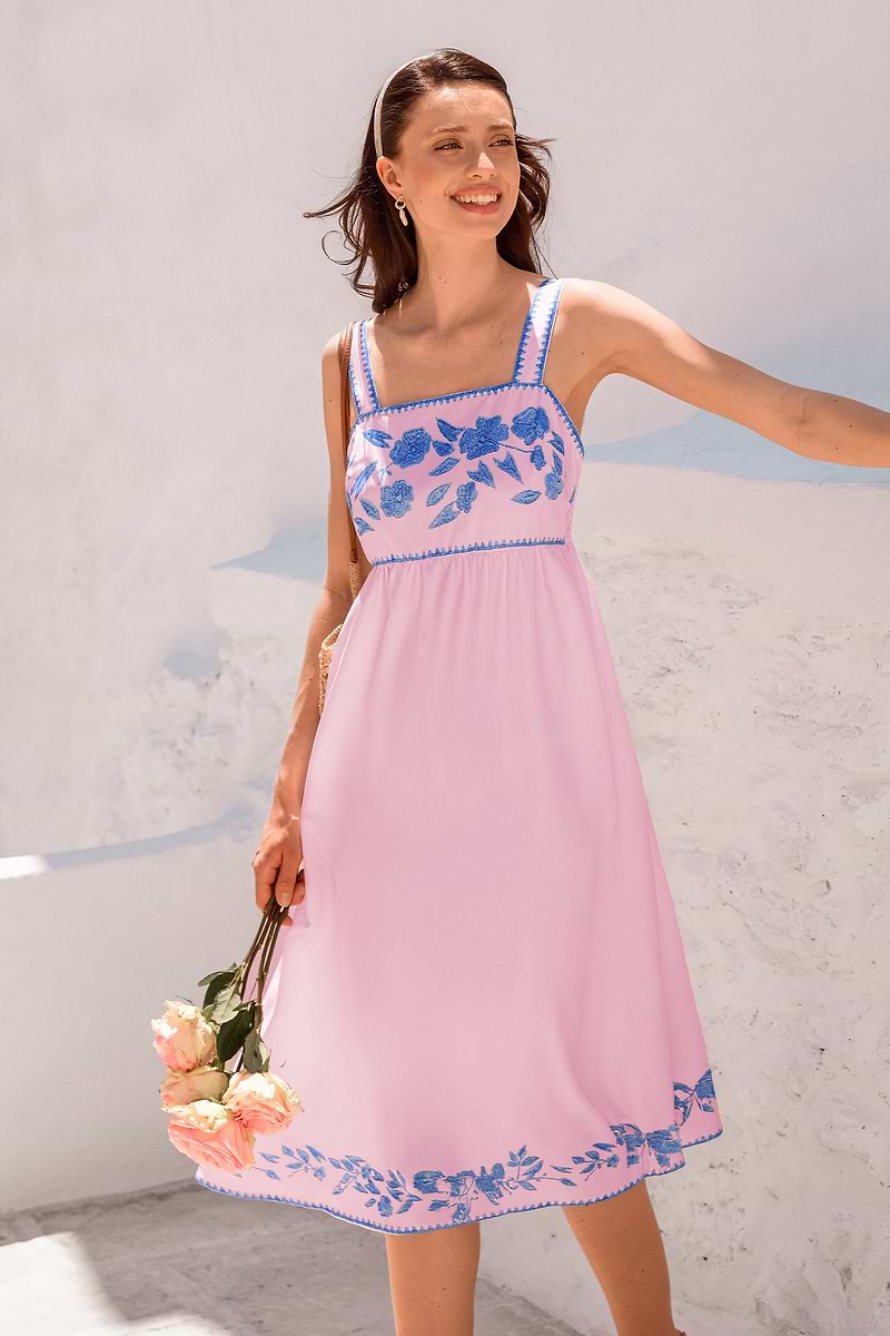 Big Reveal Floral Midi Dress