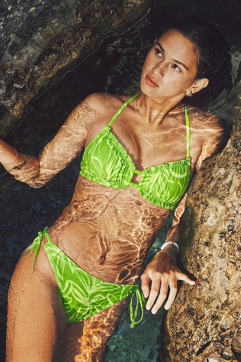 Set bikini astratto per restare più a lungo