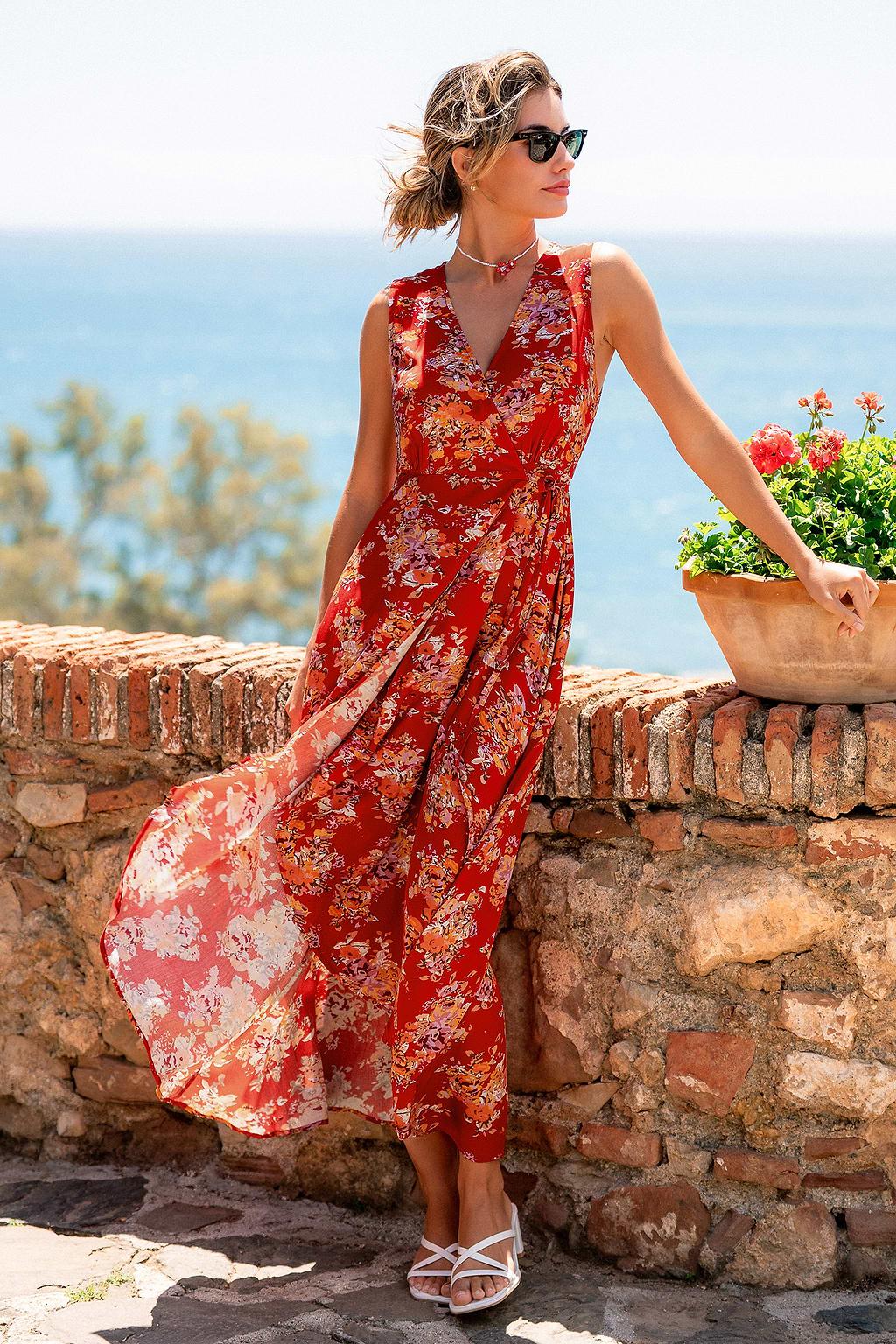 Match My Energy Floral Maxi Dress