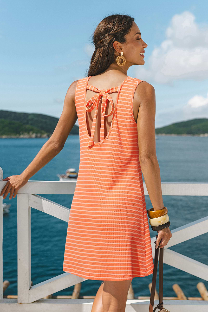 Have a Blast Striped Mini Dress
