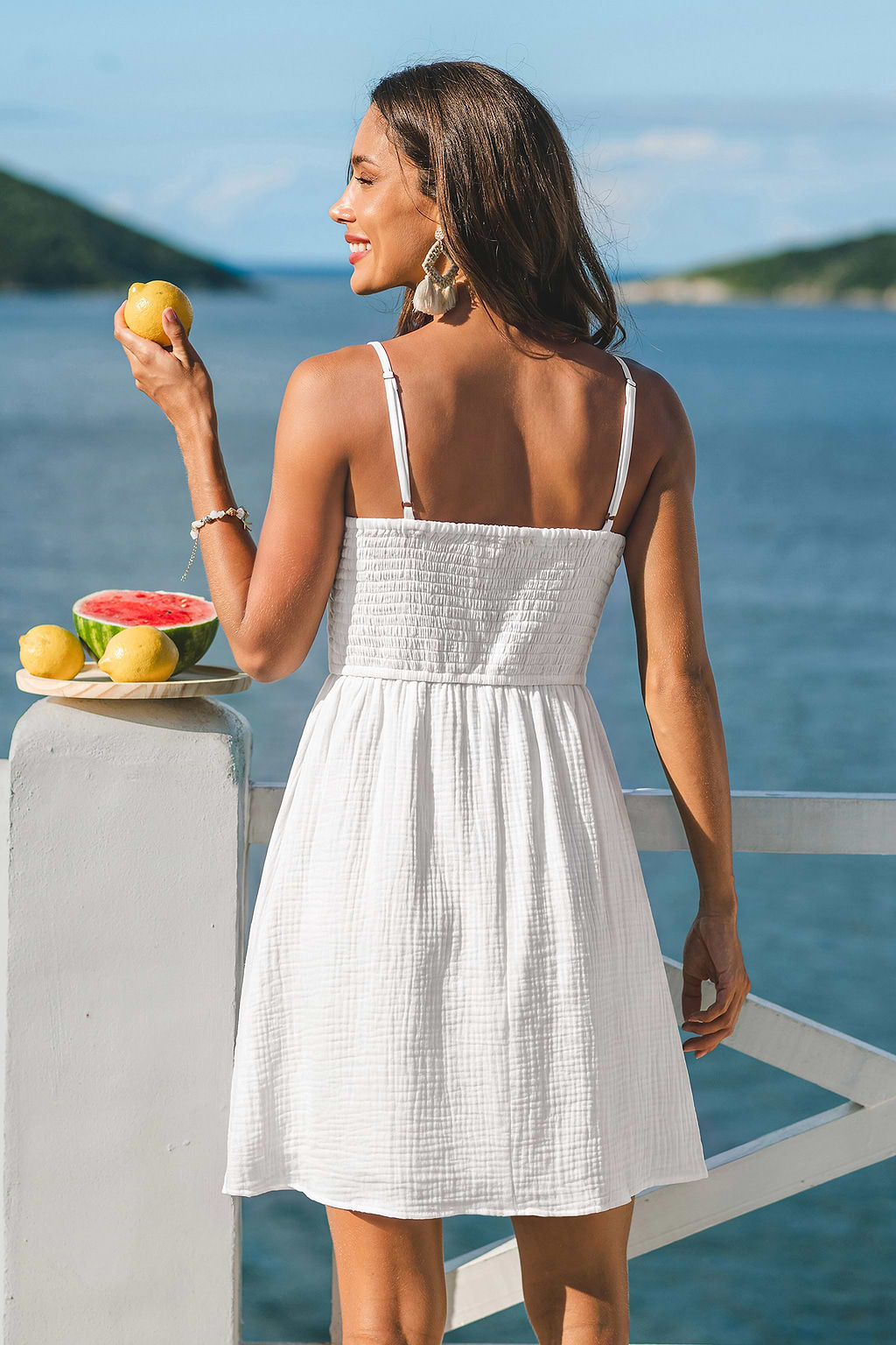 Lovestruck White Mini Dress