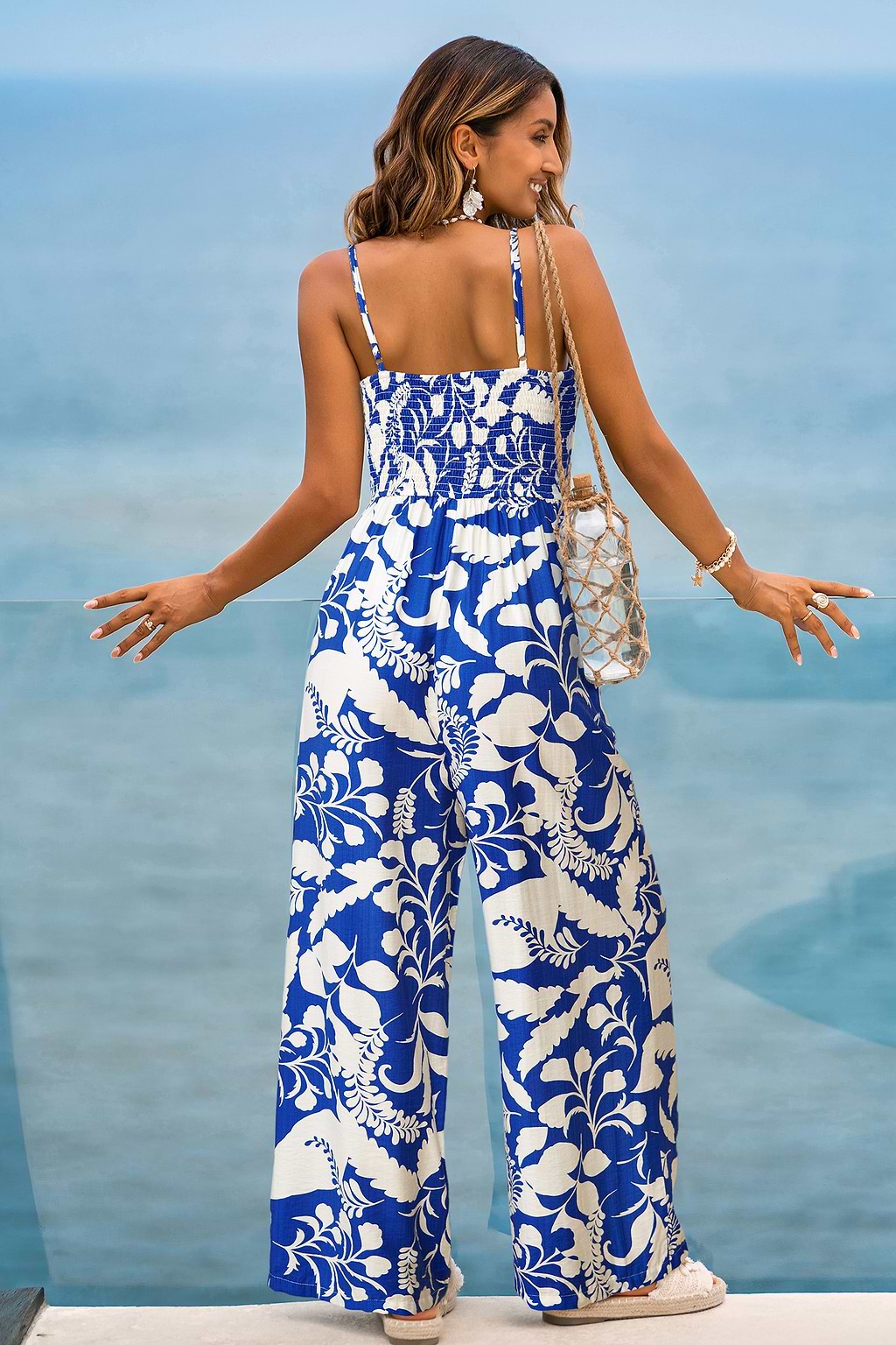 Sea Salt Tropical Jumpsuit