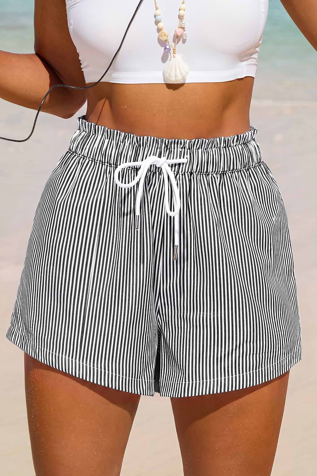 Pantaloncini a righe Inner Peace