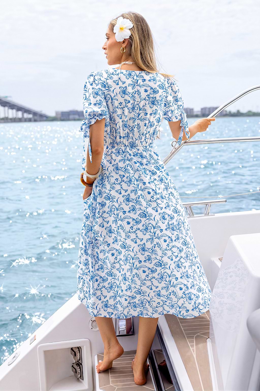 Soft Launch Floral Maxi Dress