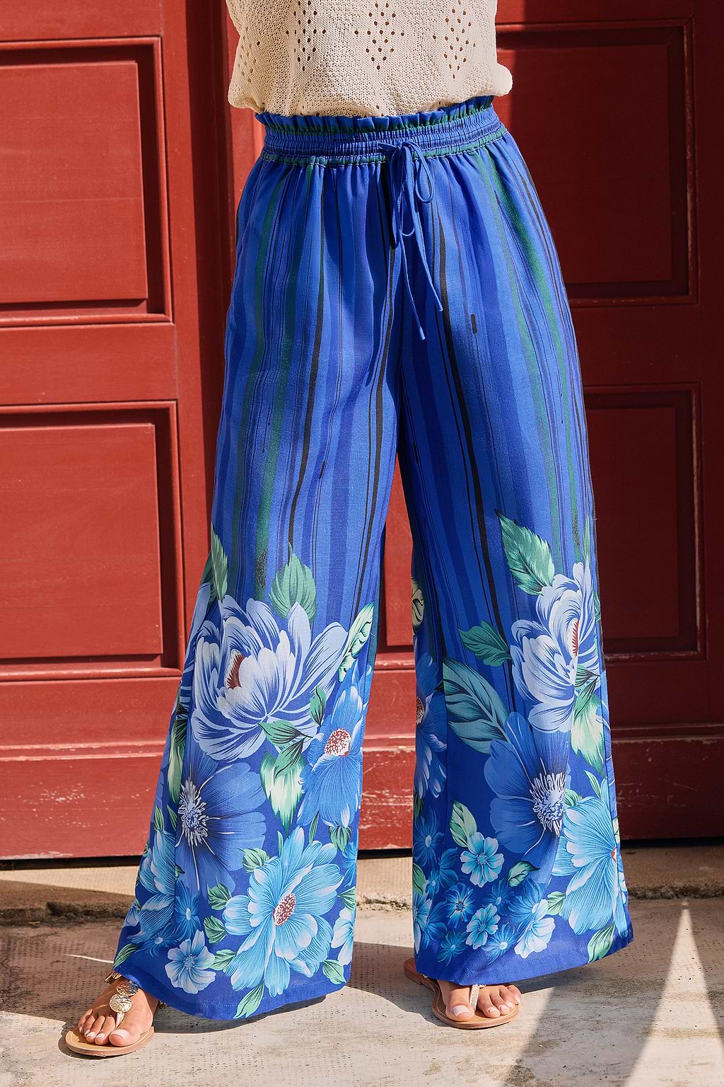 Out of the Blue Floral Pants