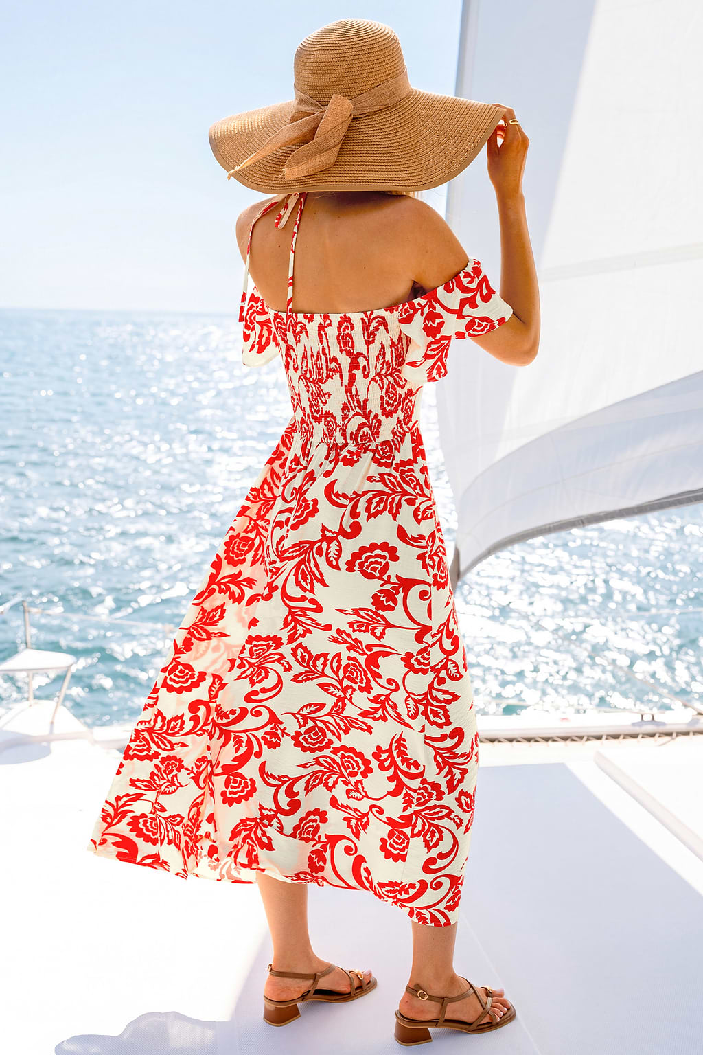 Final Rose Floral Maxi Dress