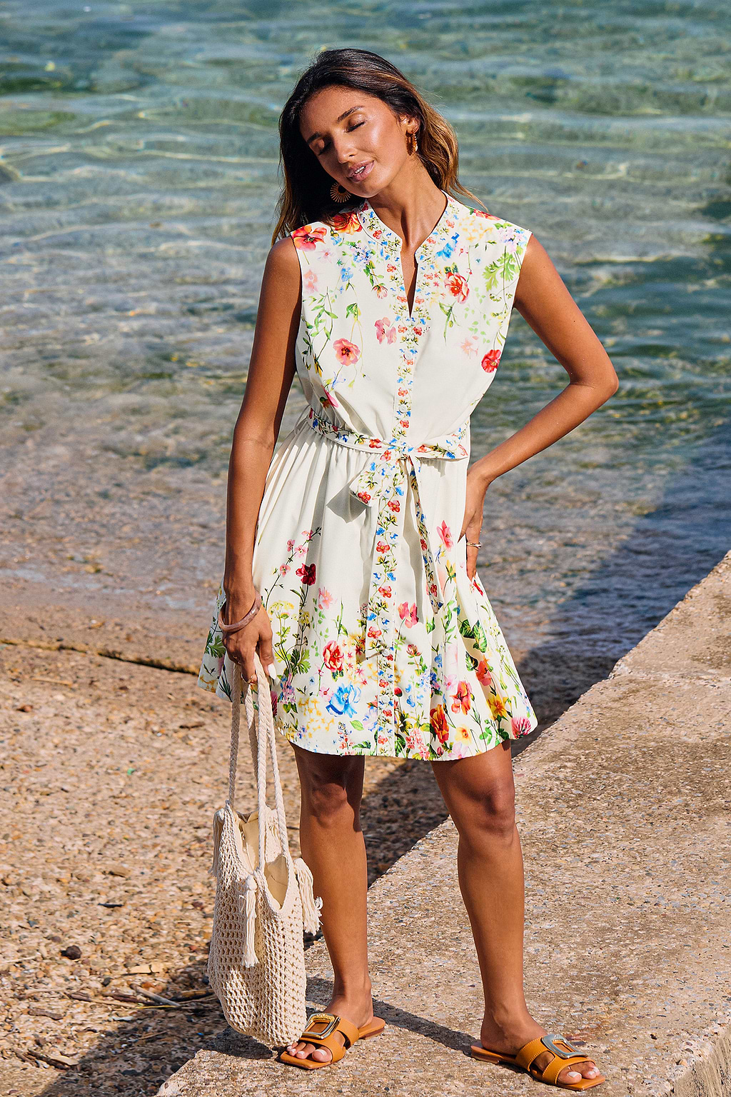 July Picnic Floral Mini Dress