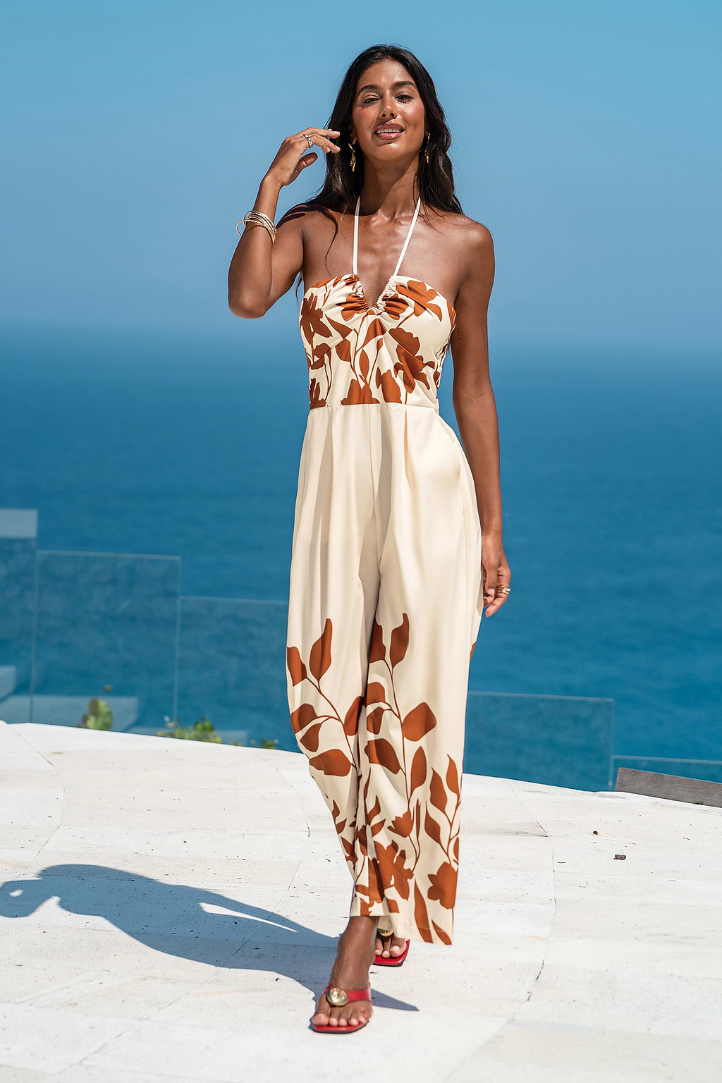 New Heights Tropical Jumpsuit