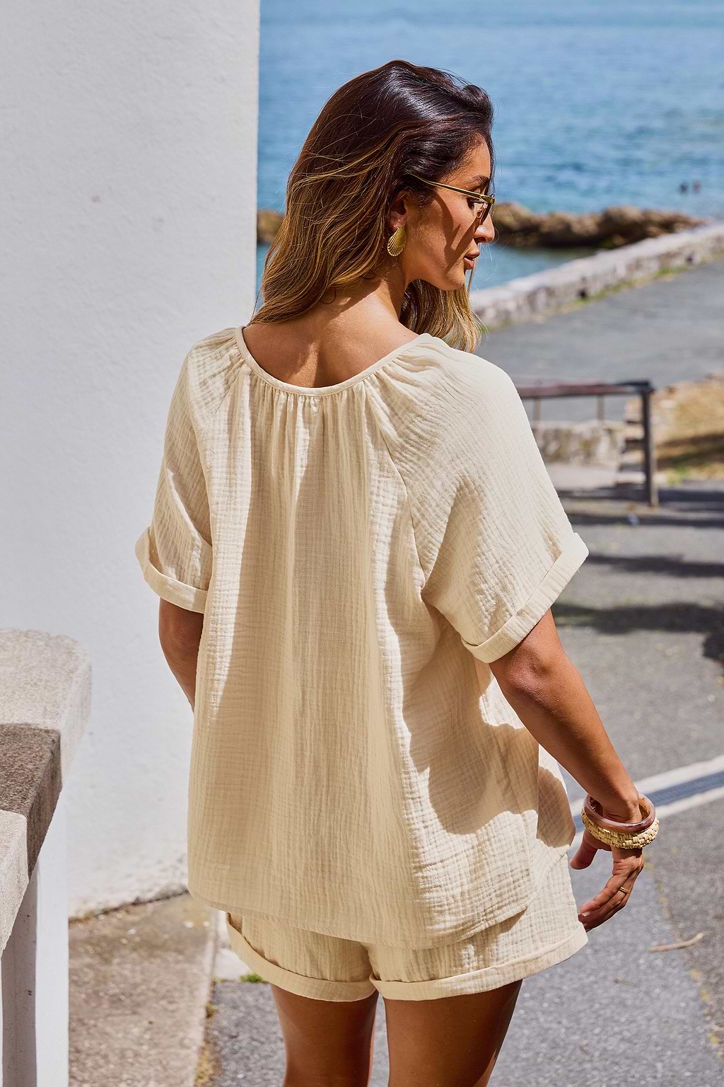 Wanderer Beige Top
