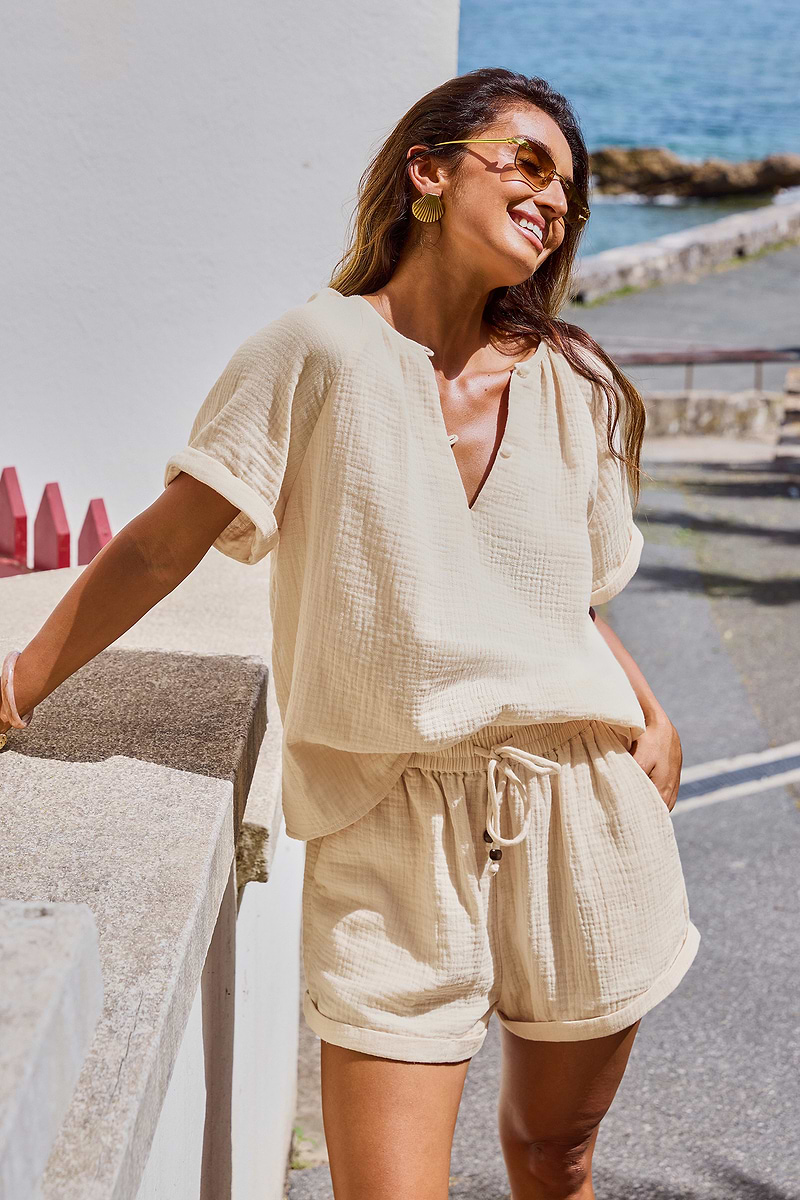 Wanderer Beige Top