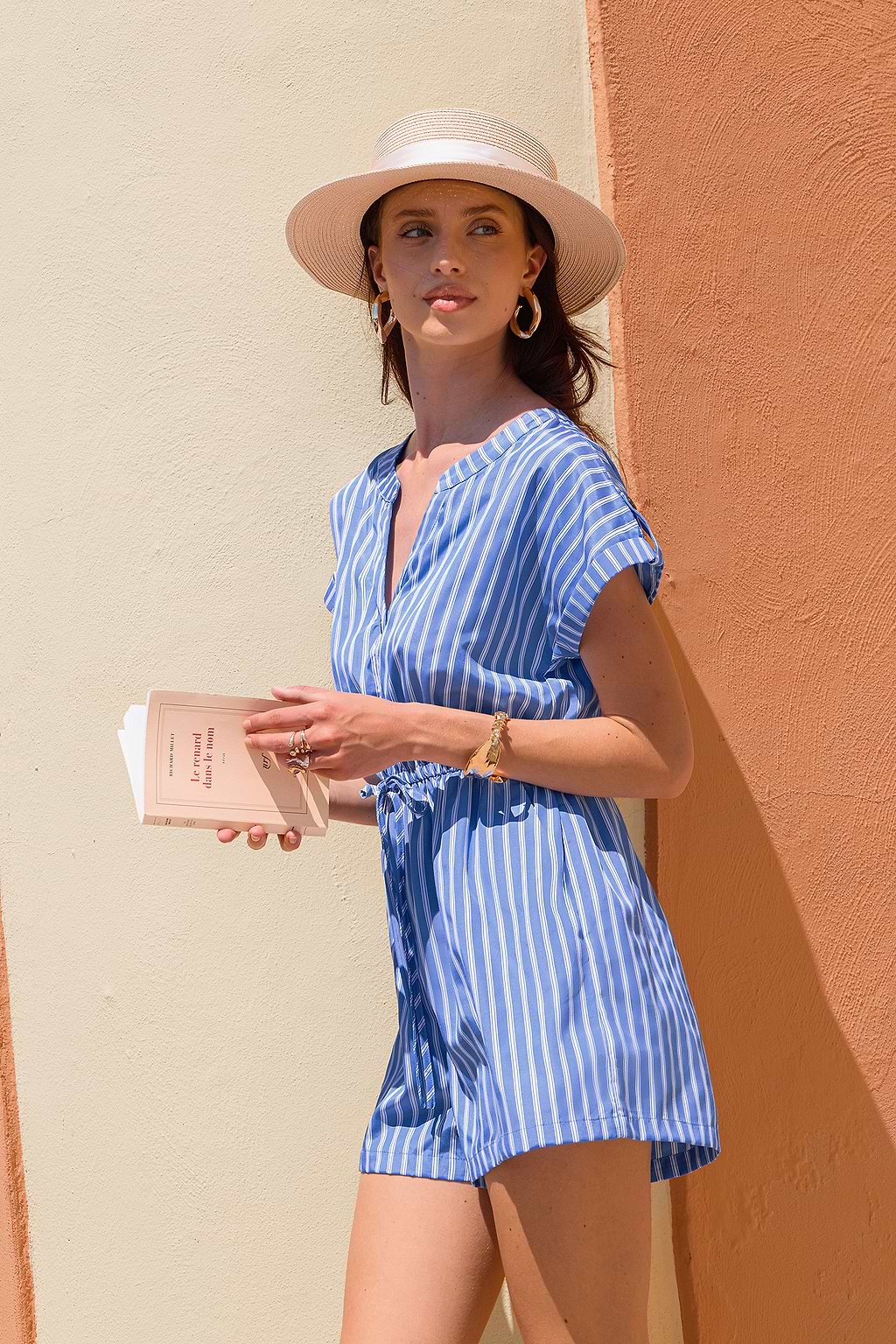 Summer Thrill Striped Playsuit
