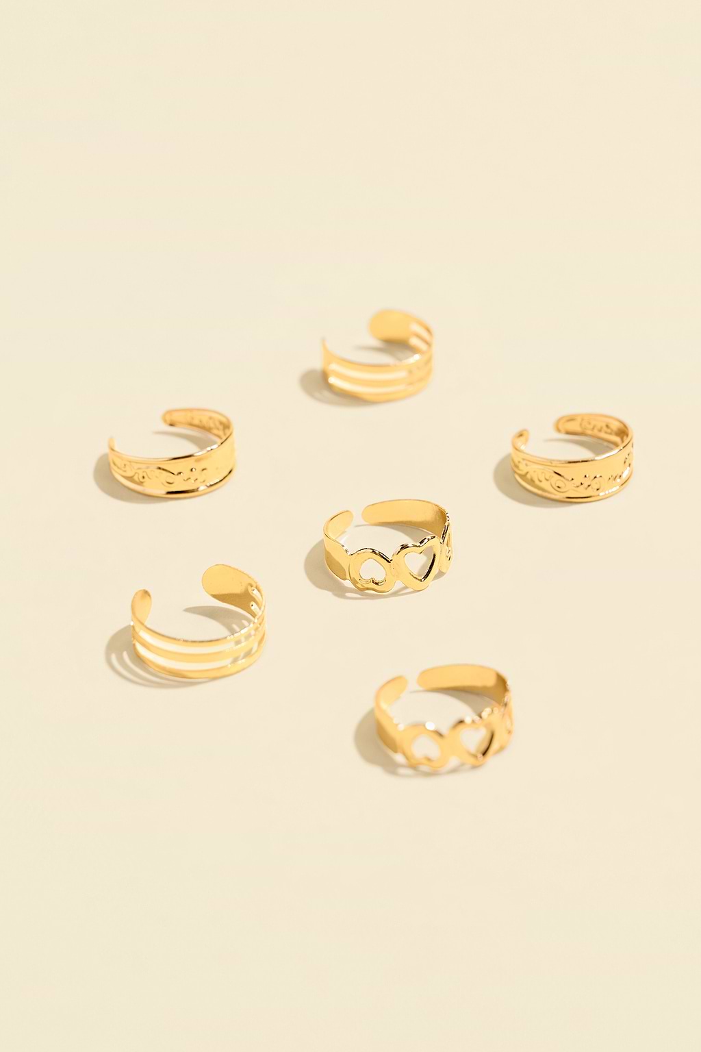 Walk With Me Toe Ring Set