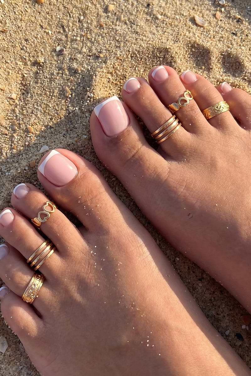 Walk With Me Toe Ring Set