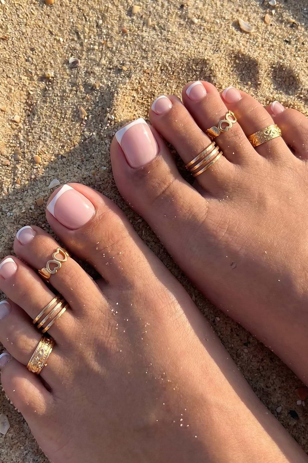 Walk With Me Toe Ring Set