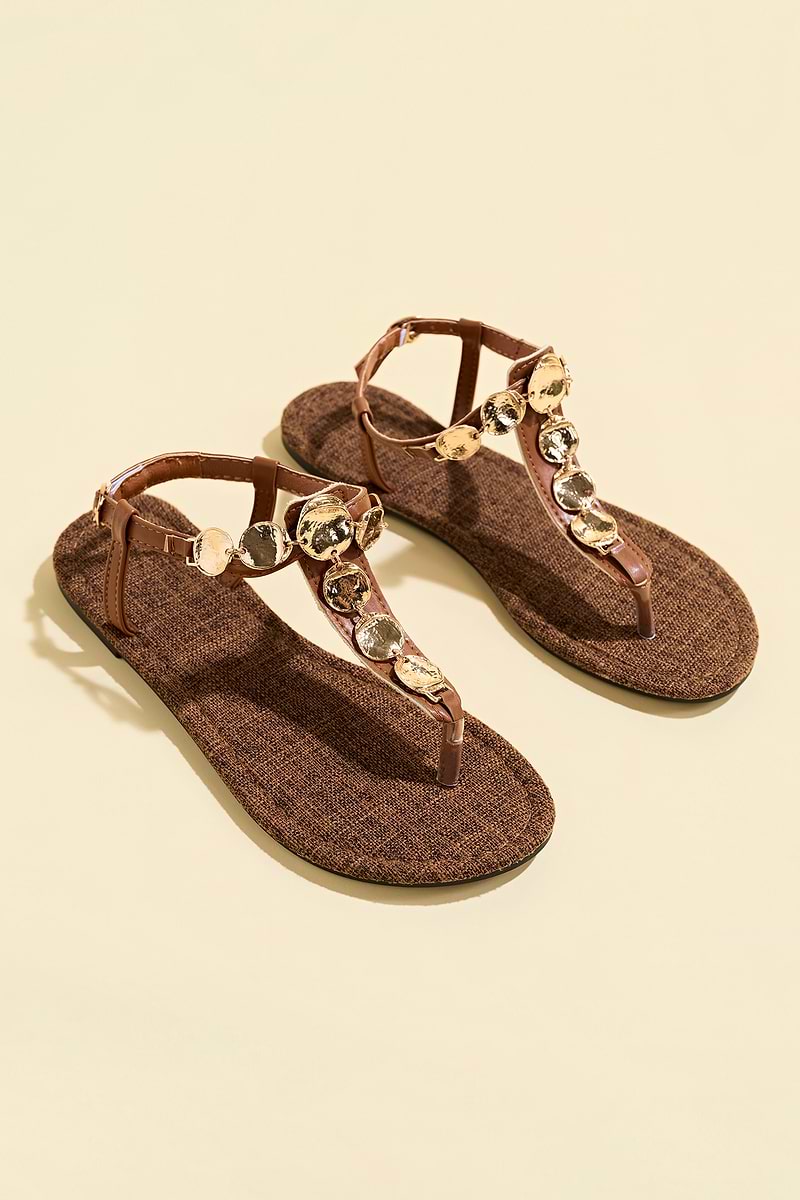 Wild Move Faux Leather Sandals