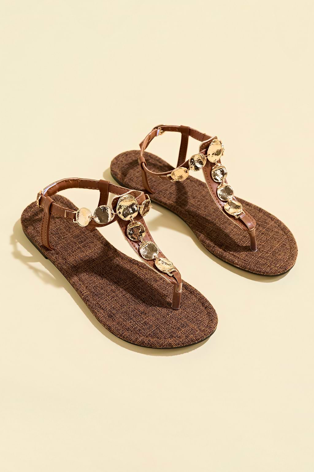 Wild Move Faux Leather Sandals