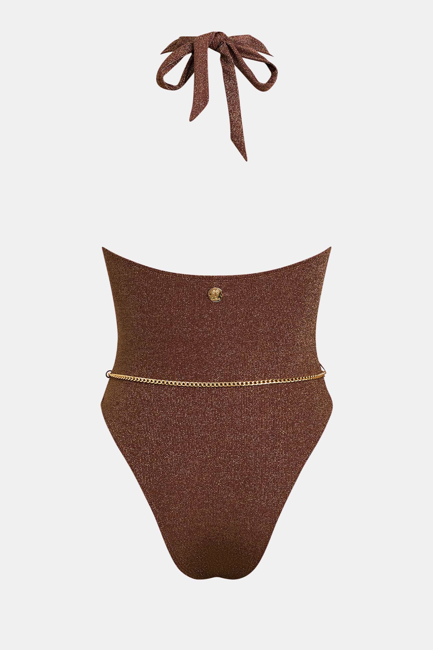 La Plage Brown One-Piece Swimsuit