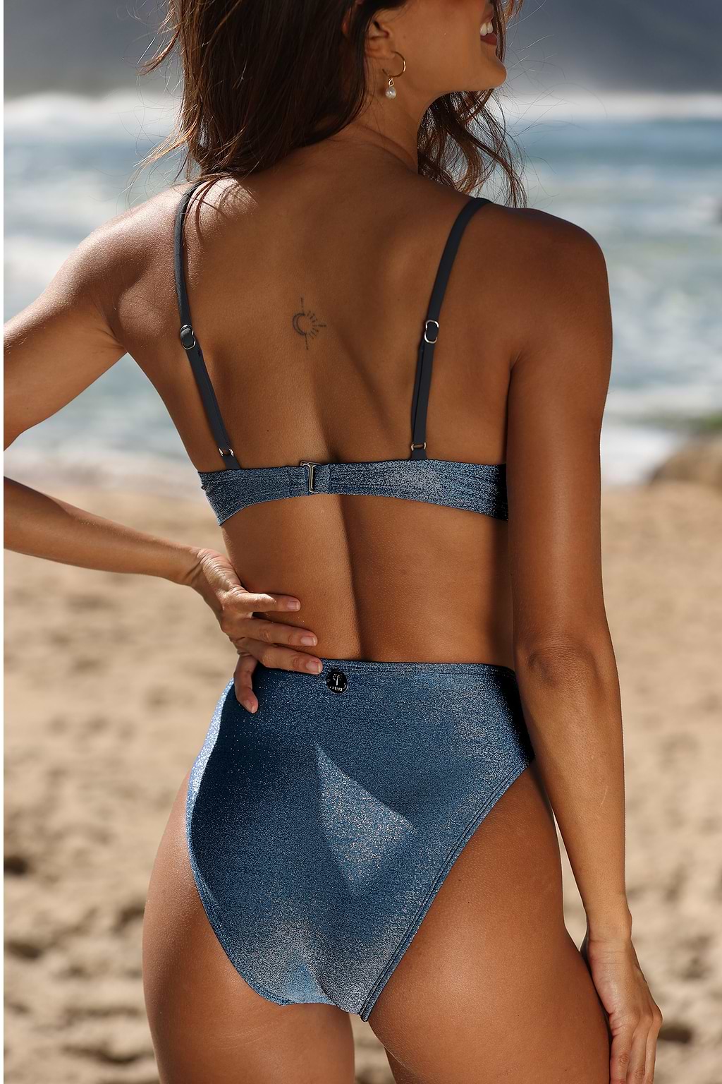 Set bikini blu 