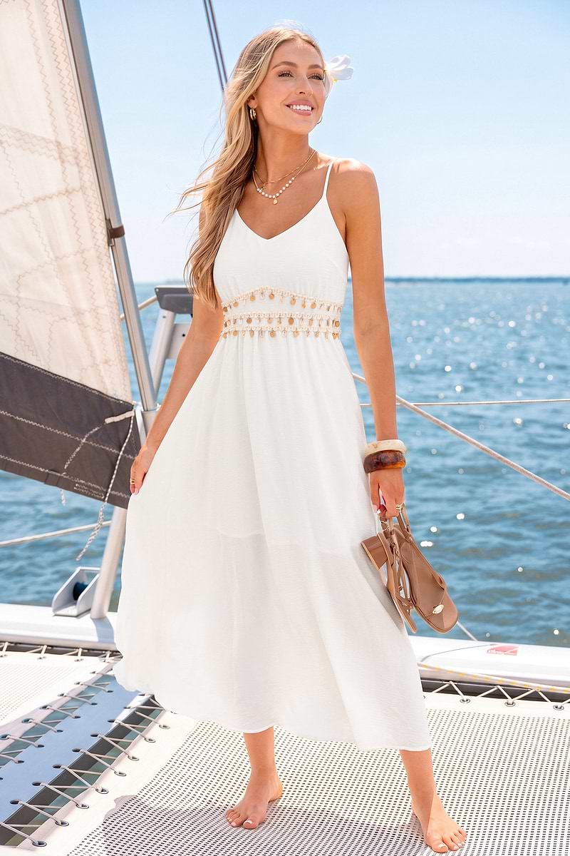 Love Always White Maxi Dress