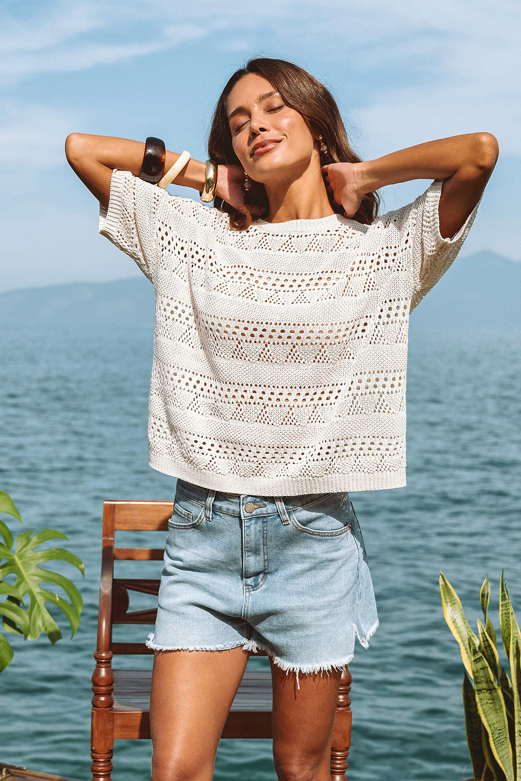 True to You Beige Top