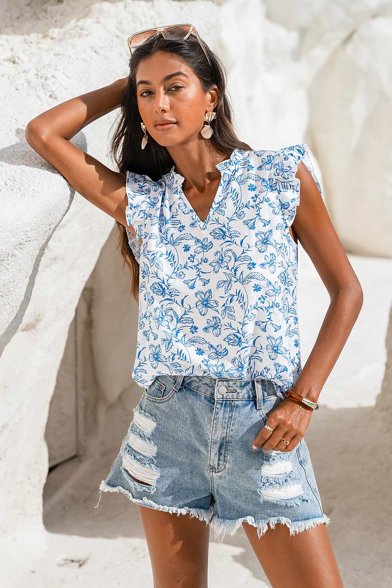 Top floreale Delight