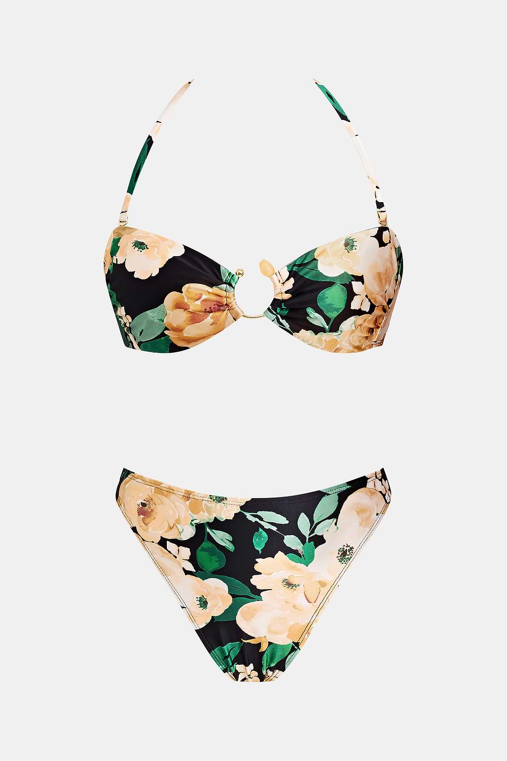 Call It Paradise Floral Bikini Set