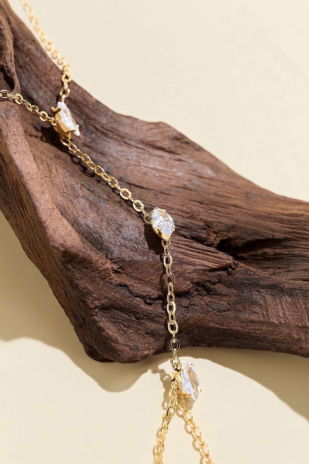 In the Crowd Gold-Tone Hand Chain