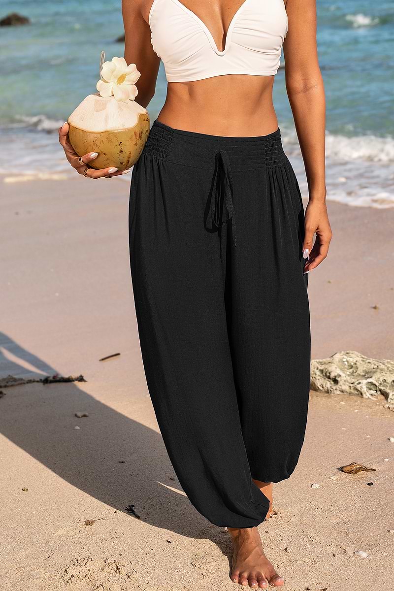 Pool Time Black Pants
