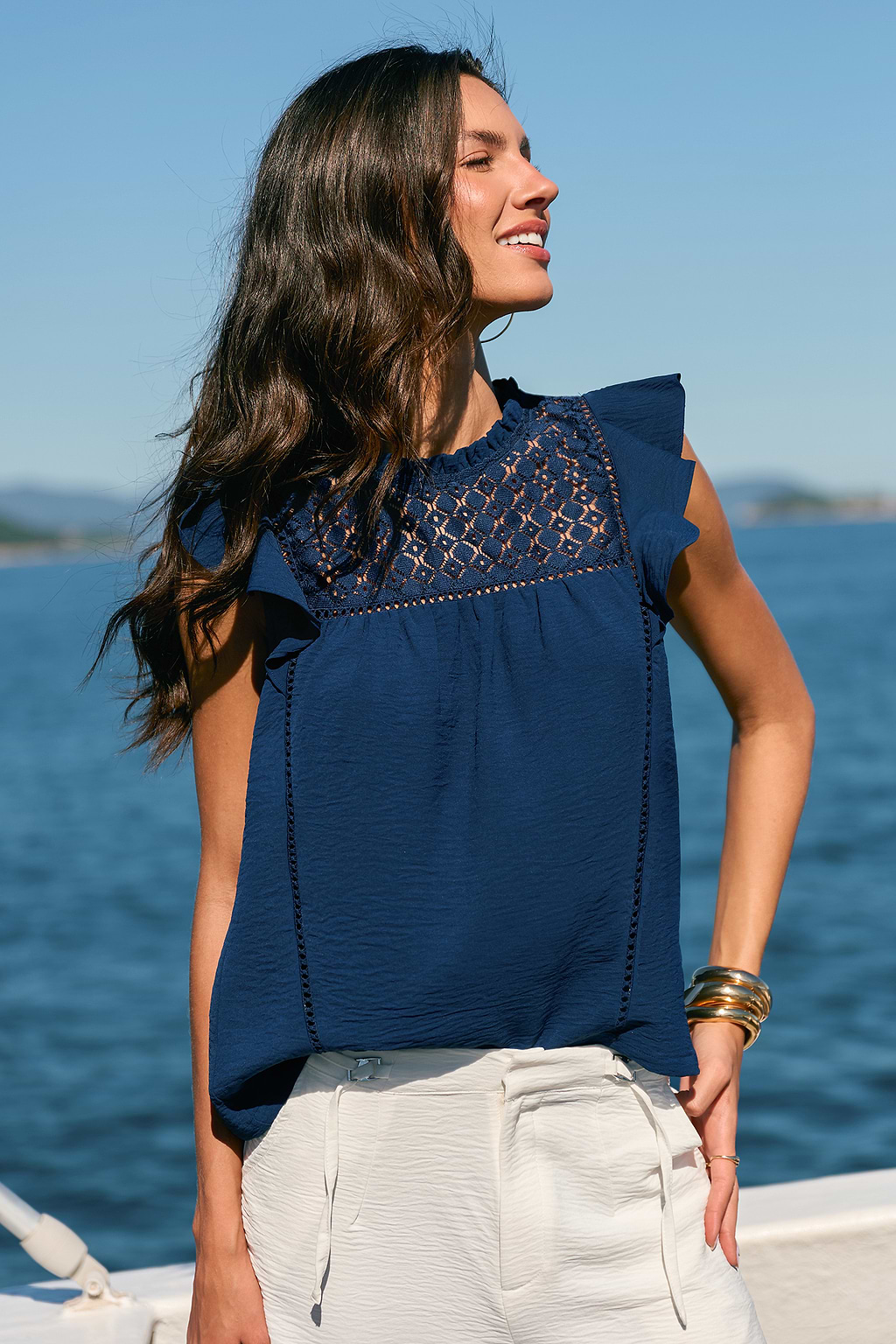 Full of Wonder Blue Top