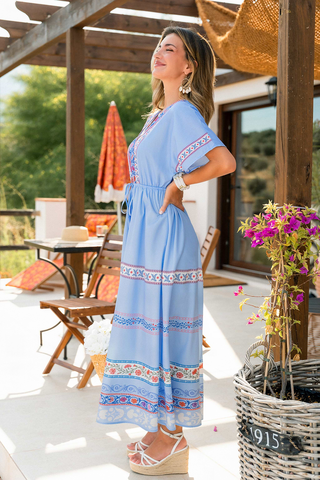 Pretty Picture Floral Maxi Dress