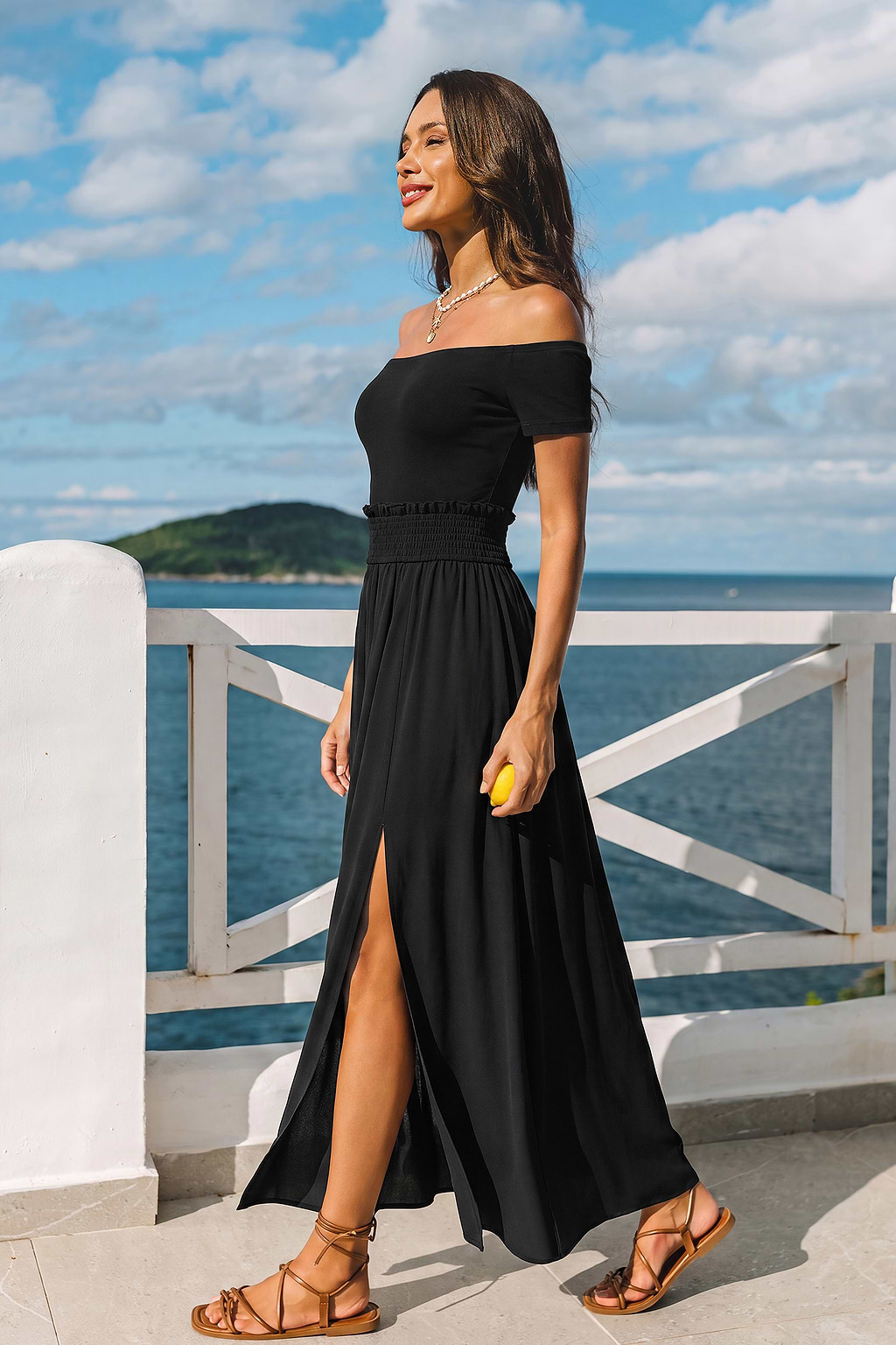 Boundless Black Maxi Dress