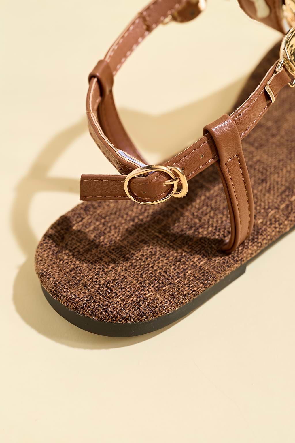 Wild Move Faux Leather Sandals