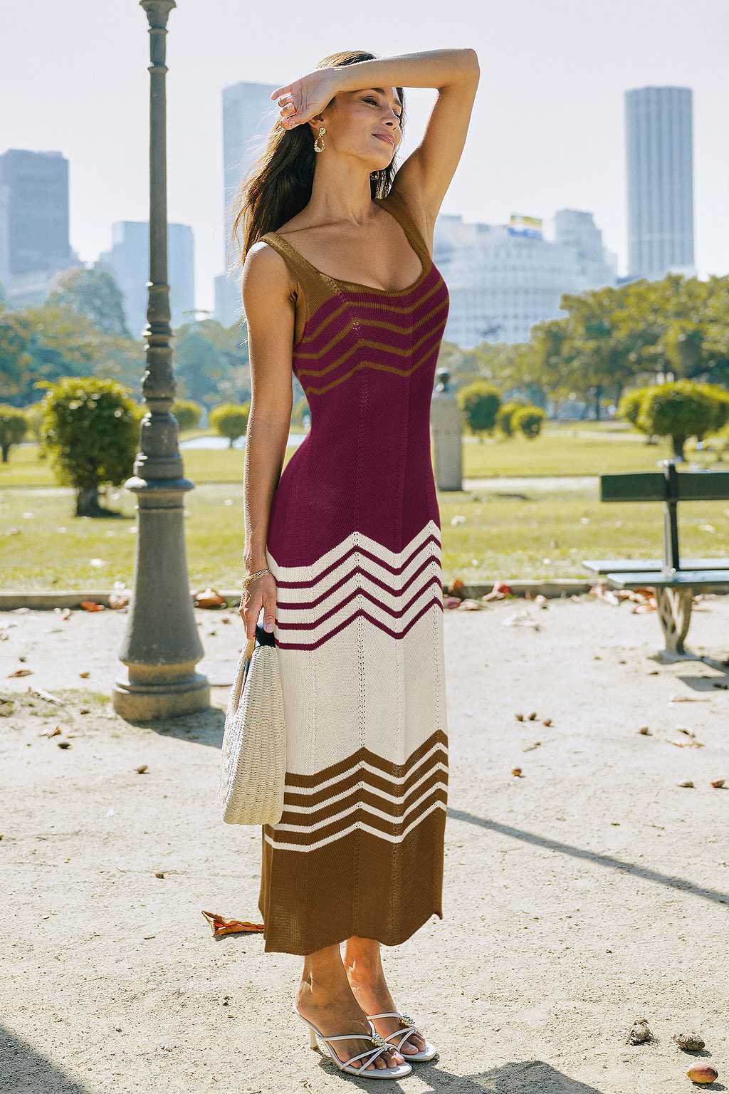Simply Sweet Striped Maxi Dress