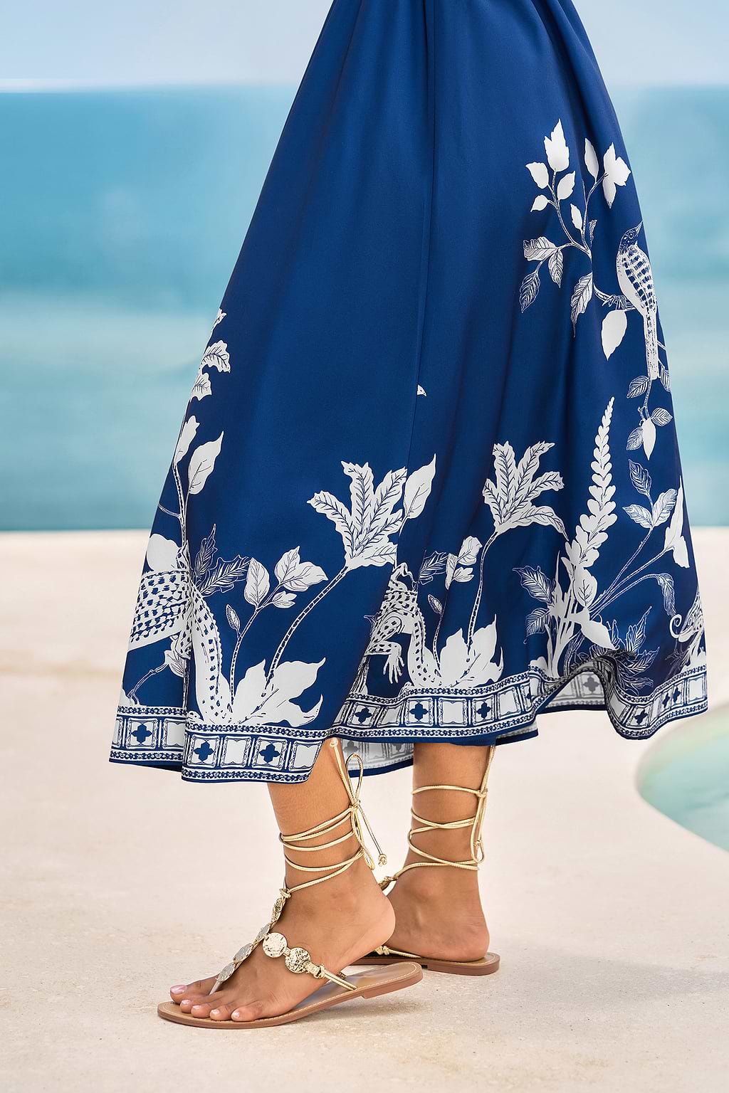 Fiji Dream Tropical Midi Dress