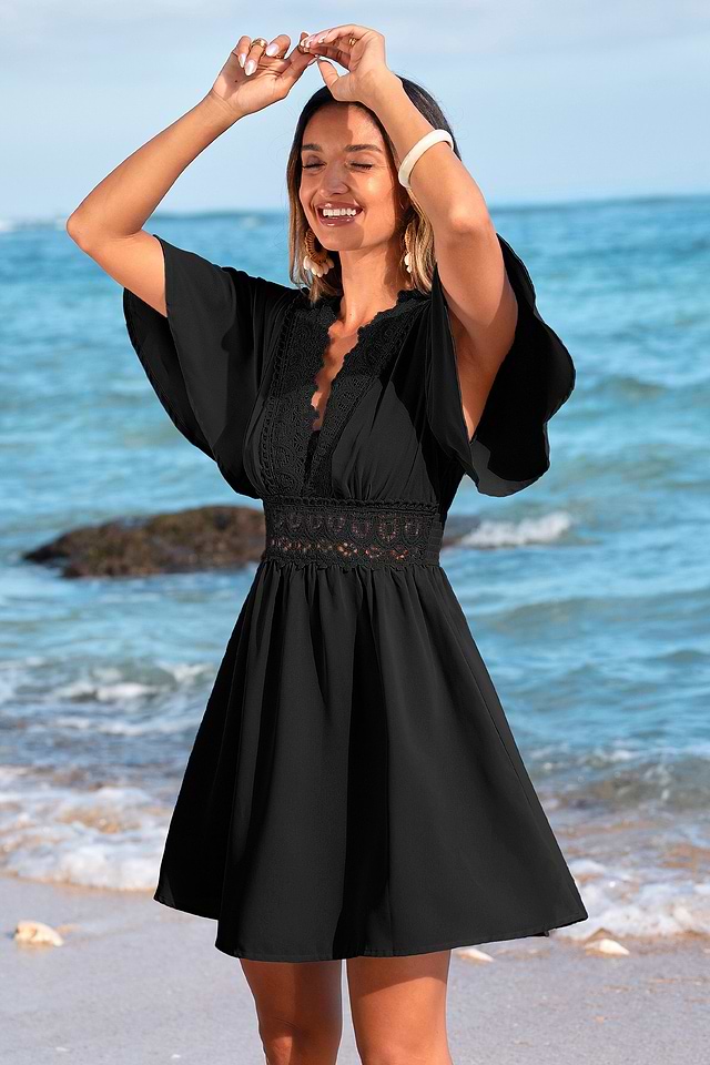 helsa dress black Slinky Ruched Wrap Neckline Spring Cocktail Size:EU 42 / EU 42 / US 10.5-11 Neckline to hem measures Black Blue Gothic Long