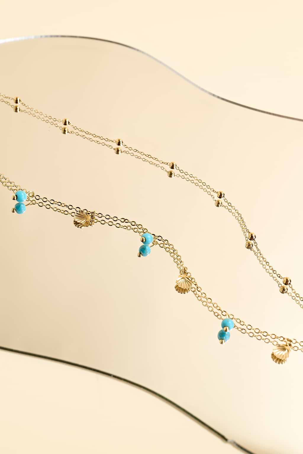 Sun Daze Gold-Tone Anklet