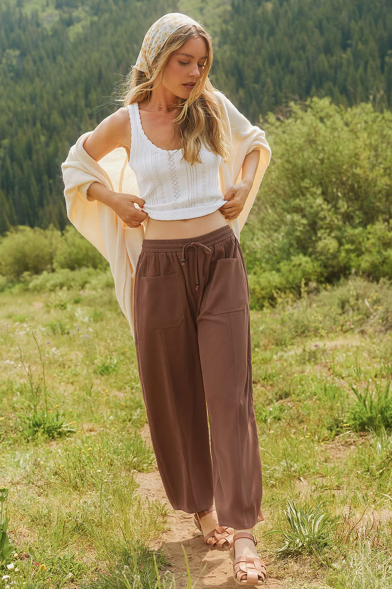 Cozy Season Brown Pants