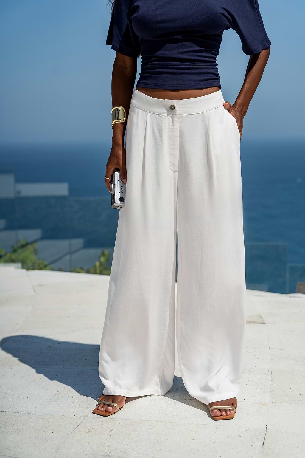 Pantaloni bianchi Common Thread