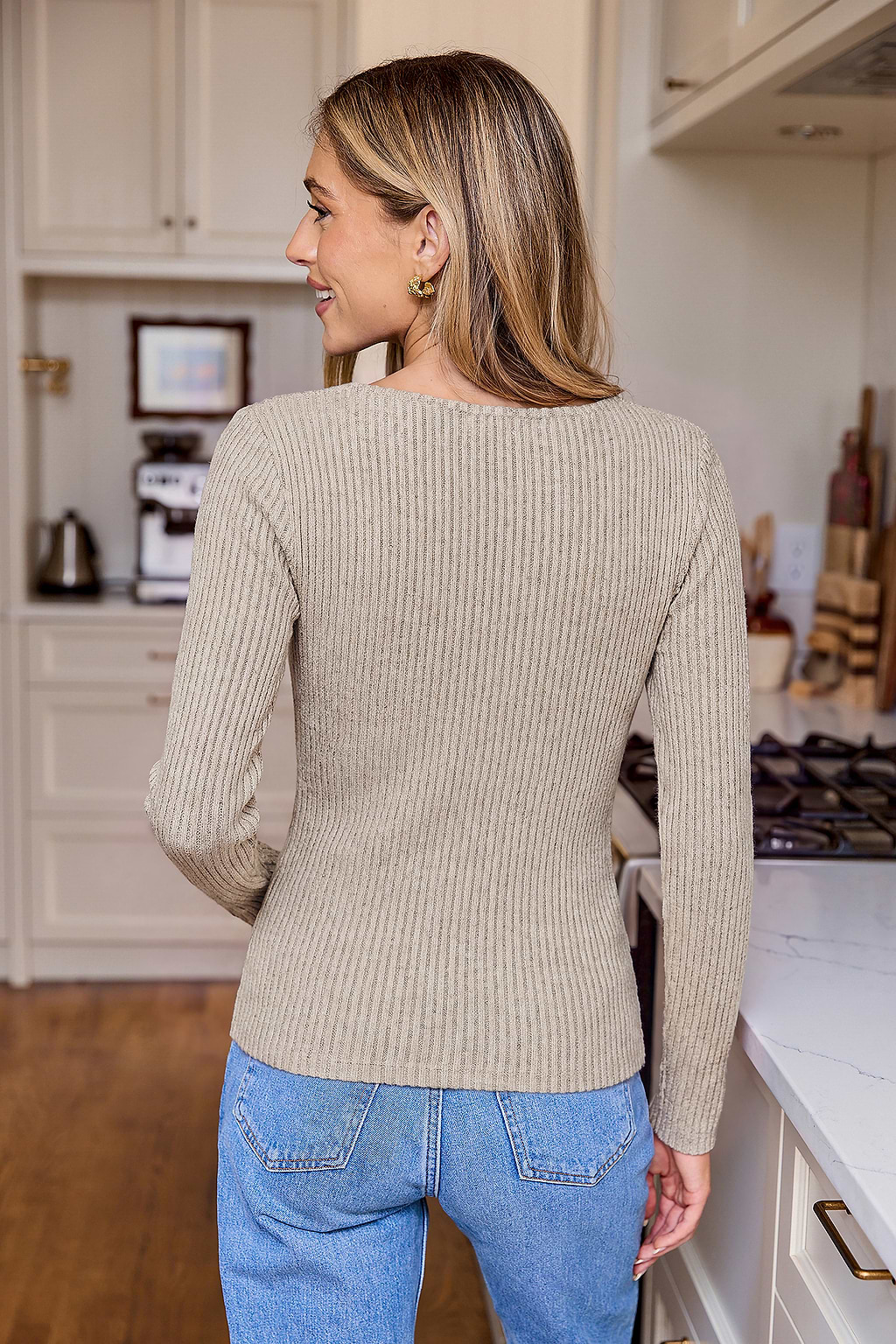 Just Imagine Beige Top