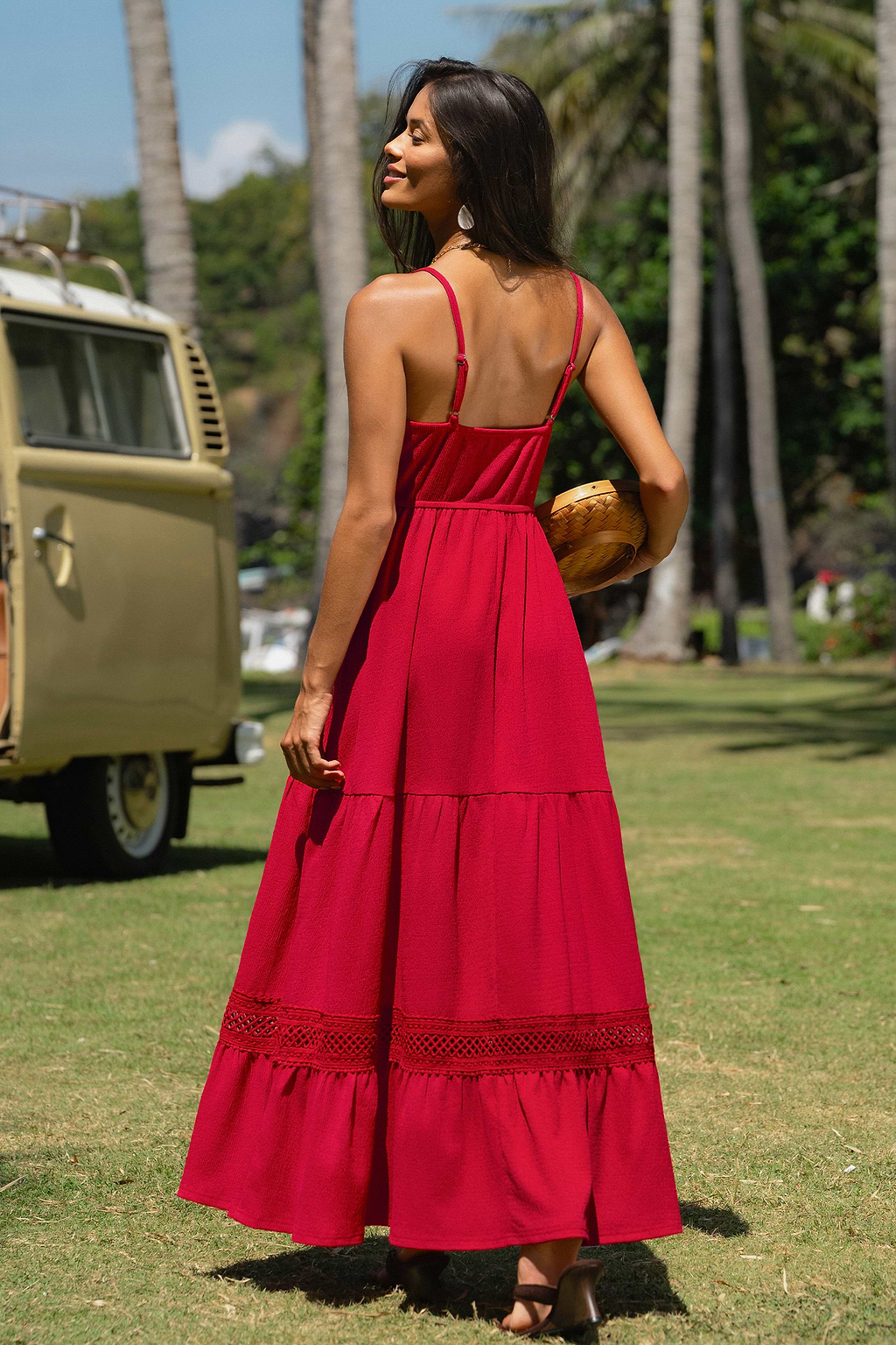 Ruby Red Maxi Dress