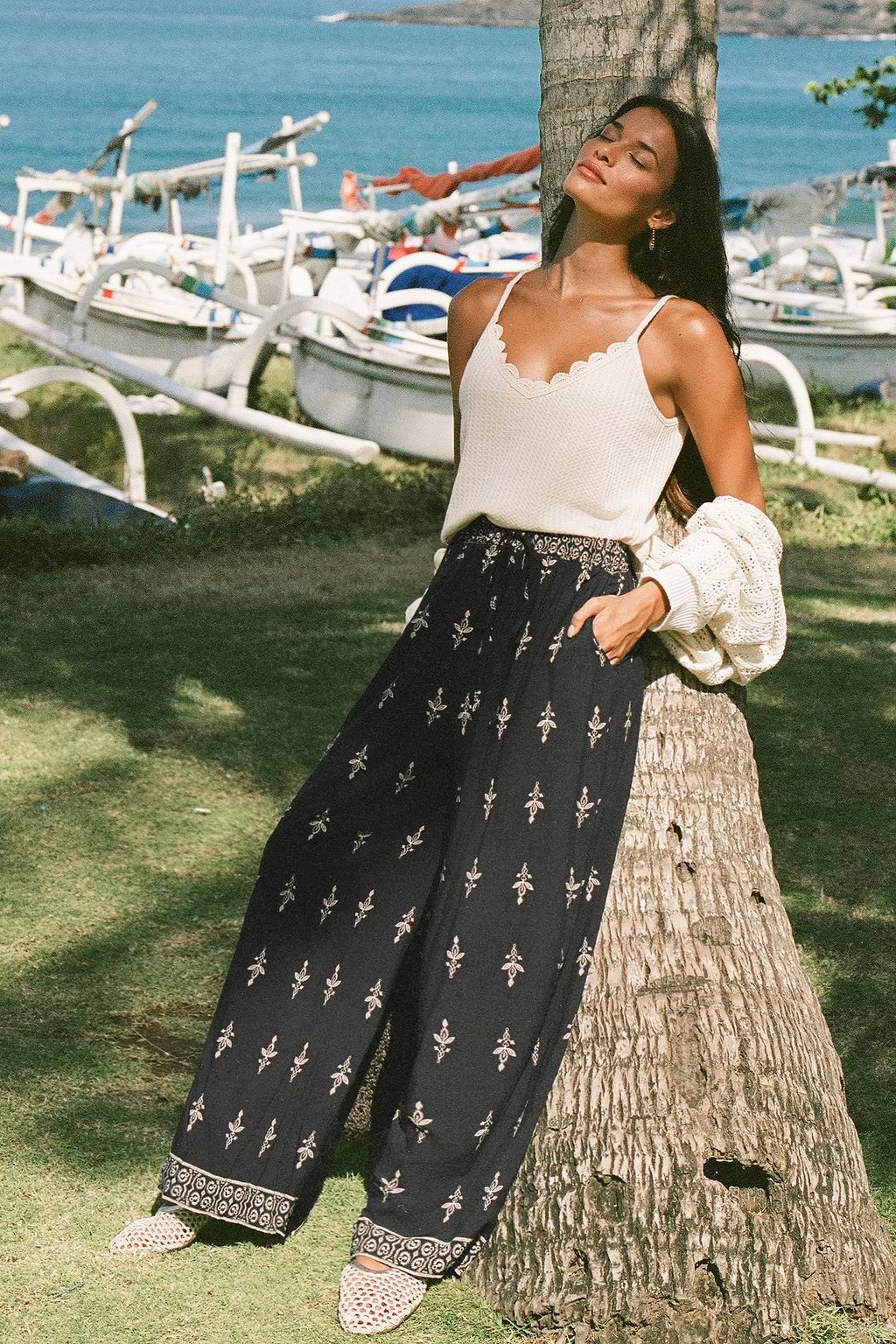 Lucky One Ornate Pants