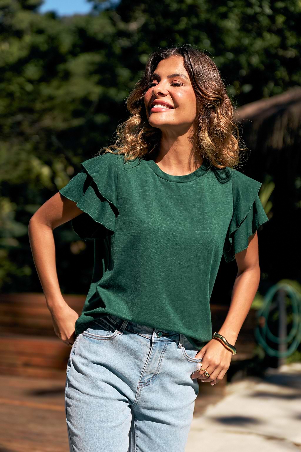 Point Taken Green Tee