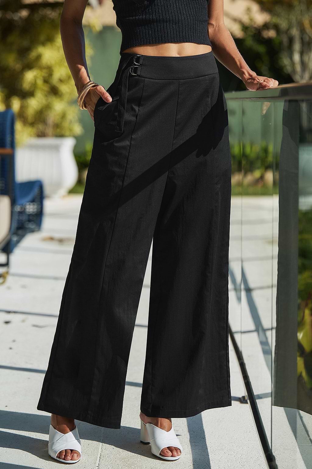 End Game Black Pants