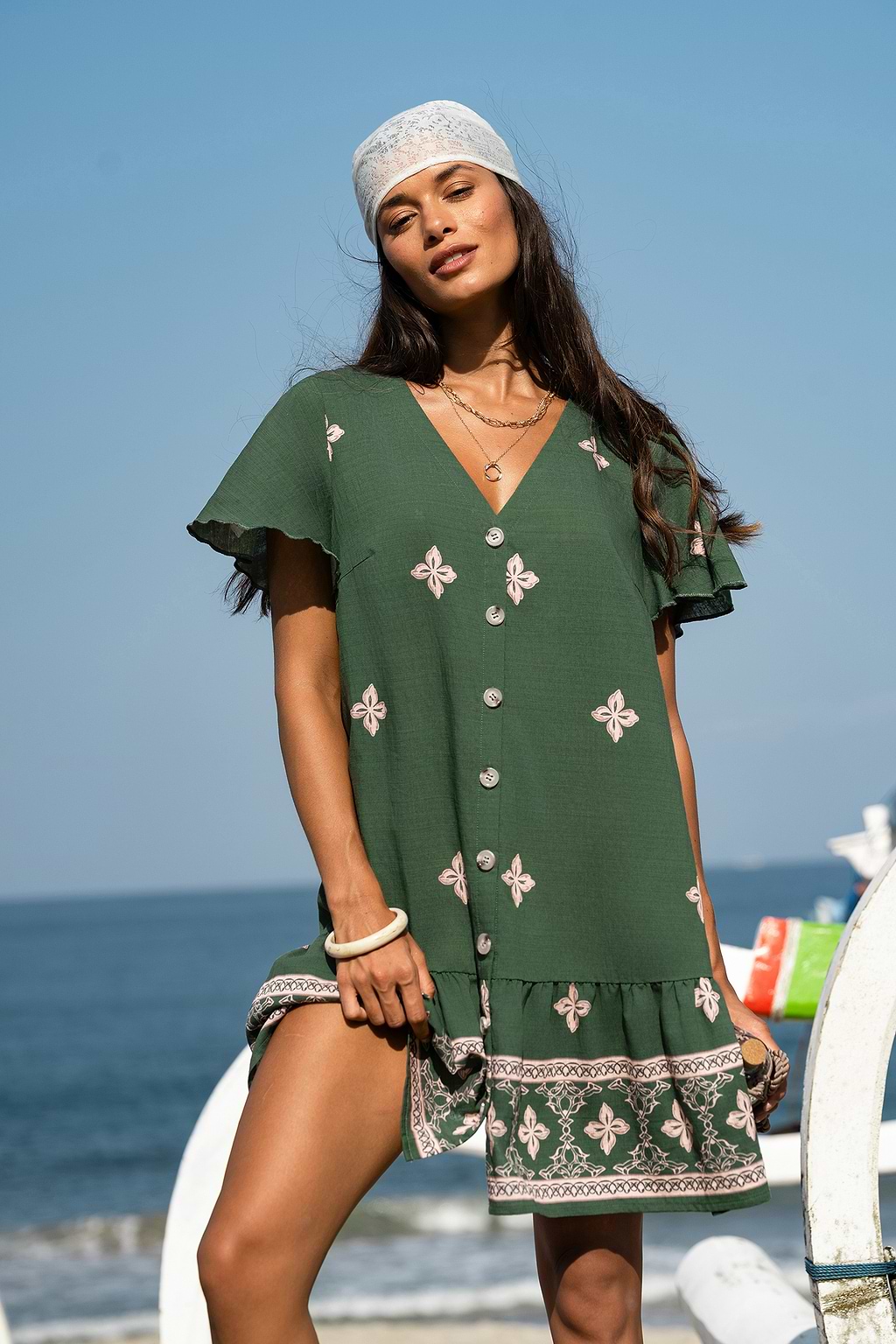 Sparks Fly Floral Mini Dress