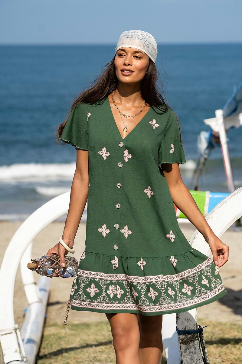 Minivestido floral Sparks Fly
