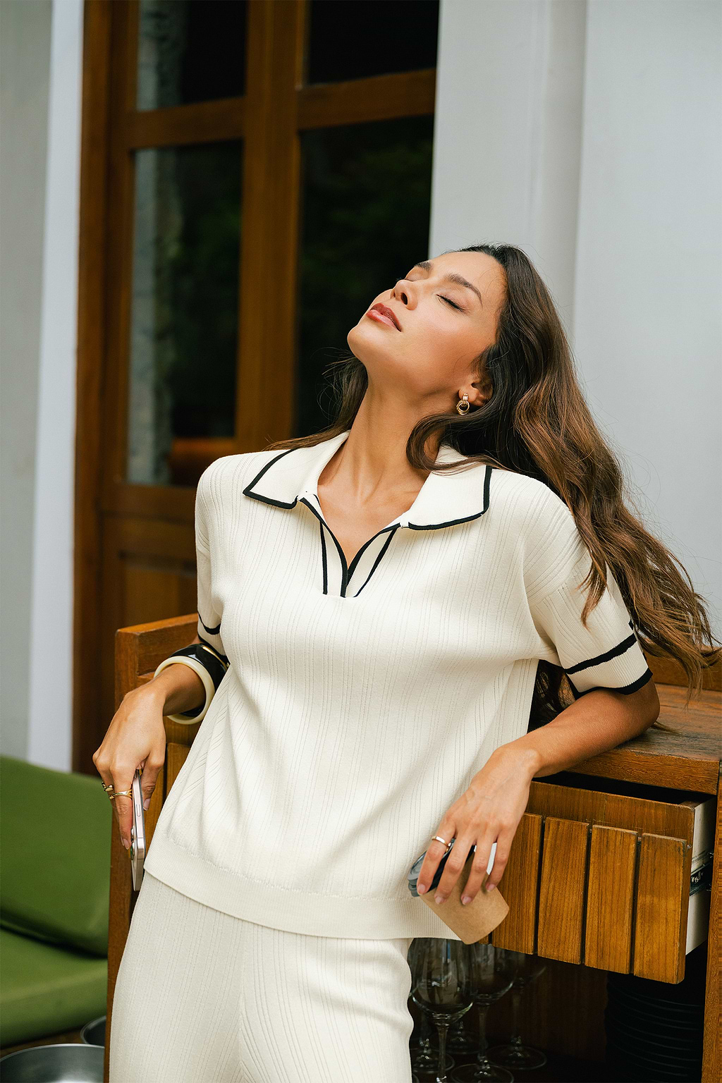 Late Summer Beige Jumper